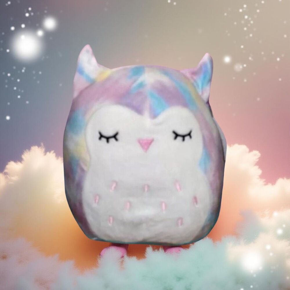 NWT 2021 Lesedi  the Pastel Tye Die Owl Squishmallow Plush 8”